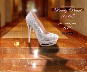Pretty Pearl Shoe www.franklinmichelle.com